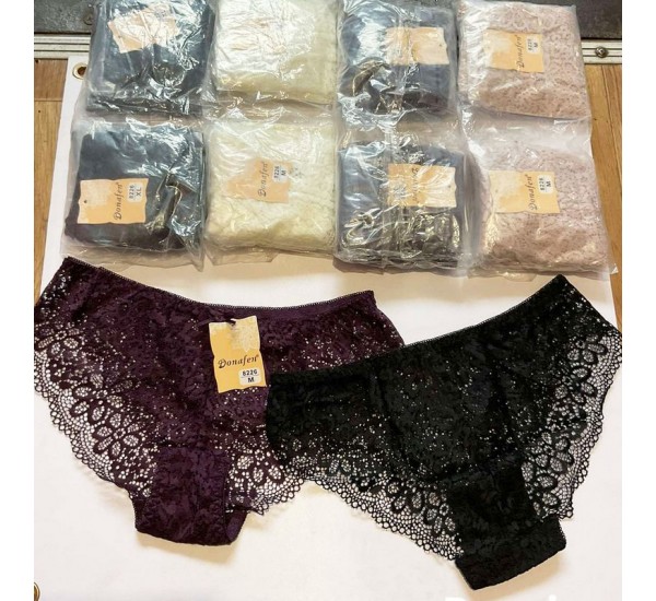 Труси жіночі, поліестер 6 шт (M-XL) RZ3542_8226