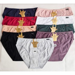 Труси жіночі, бавовна 18 шт (1-2XL) RZ3536_5127
