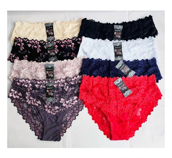 Трусы женские, хлопок 24 шт (1-3XL) RZ3536_31089
