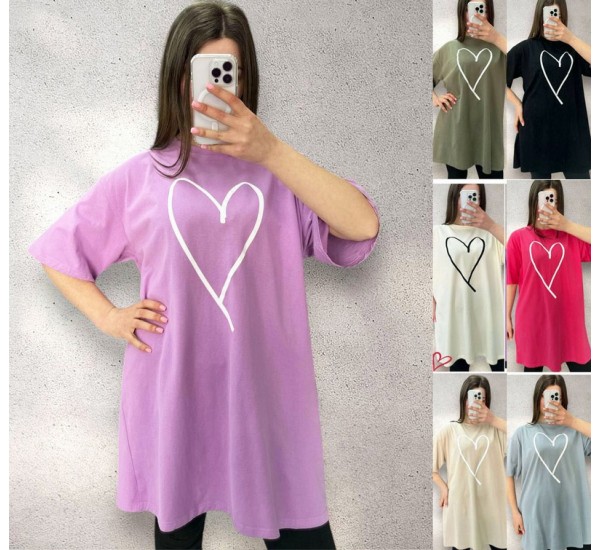 Туніка жіноча, коттон 3 шт (48-56 р) RZ4492_25080