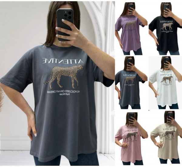 Футболка жіноча, коттон 3 шт (44-54 р) RZ4492_25059