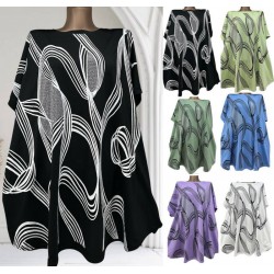 Футболка жіноча, коттон 5 шт (56-64 р) RZ4492_25004