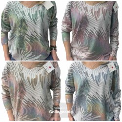 Светр жіночий 5 шт (46-52 р) кашемір RZ4492_25241