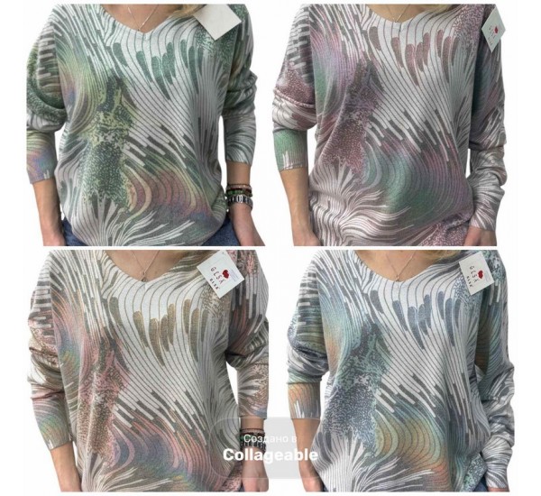 Светр жіночий 5 шт (46-52 р) кашемір RZ4492_25241