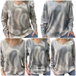 Светр жіночий 5 шт (46-52 р) кашемір RZ4492_25240