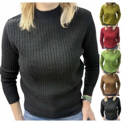 Светр жіночий 5 шт (44-50 р) кашемір RZ4492_24083