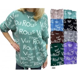 Светр жіночий, кашемір 5 шт (48-54 р) RZ4492_25401