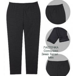 Лосини безшовні жіночі, хутро 6 шт (58-64 р) SeM_A232