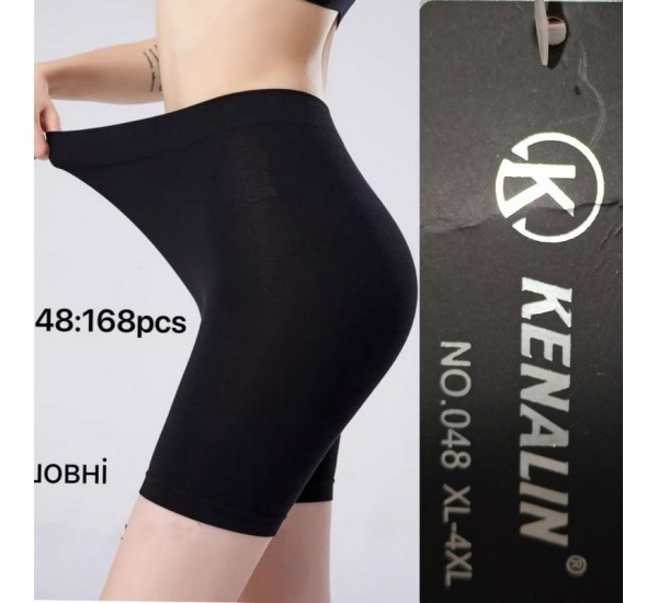 Велосипедки безшовні жіночі, поліестер 6 шт (48-54 р) SeM_048