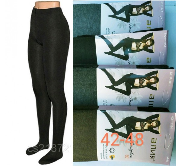 Колготи жіночі, бавовна 6 шт (42-48 р) SeM_F132-C