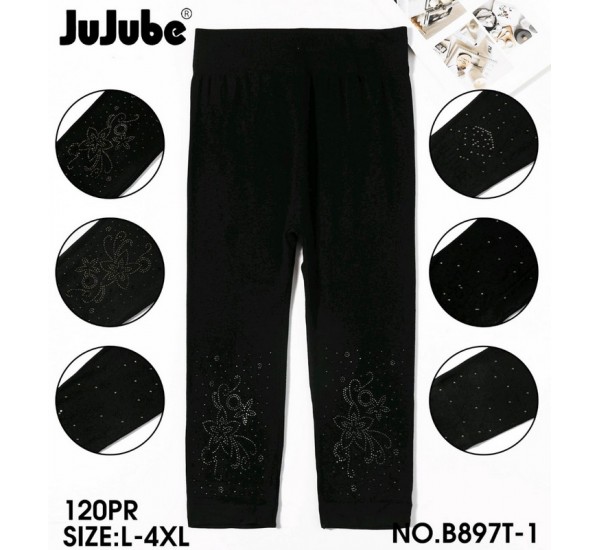 Бриджі жіночі, стрейч 6 шт (48-54 р) SeM_B897T-1