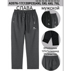 Спорт штани чоловічі, коттон 6 шт (54-62 р) SeM_A2076-17
