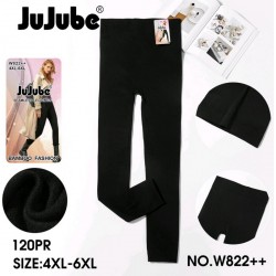 Лосини безшовні жіночі, фліс 6 шт (52-56 р) SeM_W822++