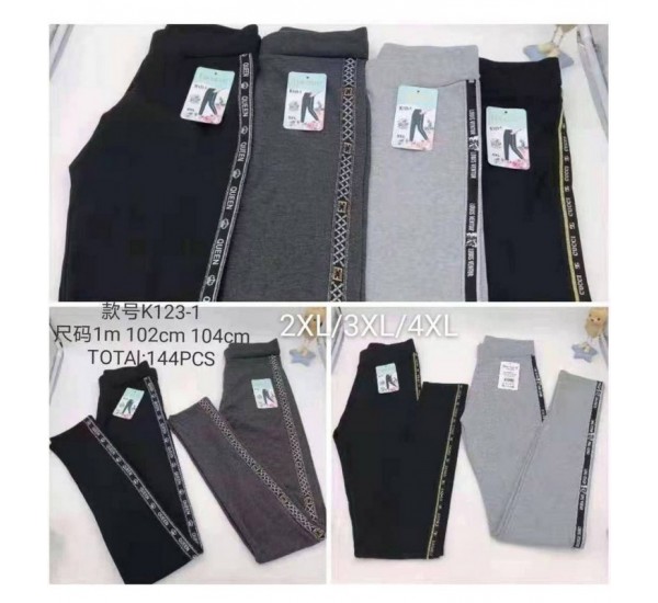 Лосини жіночі, бавовна 6 шт (48-52 р) SeM_K123-1