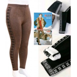 Лосины бесшовные женские, мех 6 шт (54-60 р) SeM_6621