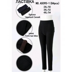 Брюки женские, мех 6 шт (48-52 р) SeM_A5095-1