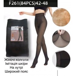 Колготи жіночі, хутро 6 шт (42-48 р) SeM_F261