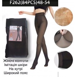Колготи жіночі, хутро 6 шт (48-54 р) SeM_F262