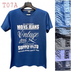 Футболка чоловіча, бавовна 5 шт (48-56 р) SeR2152_T07A