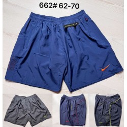 Шорти чоловічі, плащівка з сіткою 5 шт (56-64 р) SeR2152_662