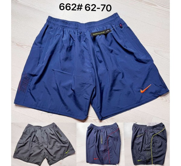 Шорти чоловічі, плащівка з сіткою 5 шт (56-64 р) SeR2152_662