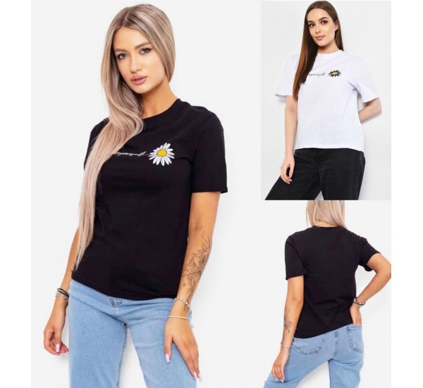 Футболка жіноча, стрейч-коттон 5 шт (44-52 р) SeR2152_060504