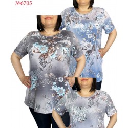 Туніка жіноча трикотаж 6 шт (1-6XL) SeR2152_6716
