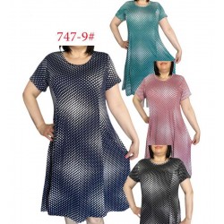 Сукня жіноча трикотаж 5 шт (L-4XL) SeR2152_747-9