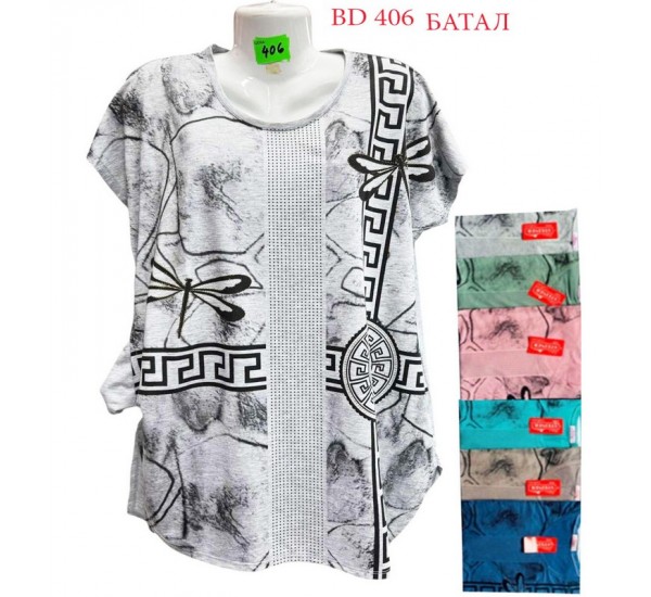 Туніка жіноча трикотаж 5 шт (5-8XL) SeR2152_BD406