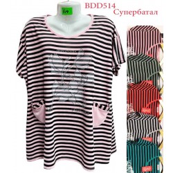 Туніка жіноча трикотаж 5 шт (7-10XL) SeR2152_BDD514