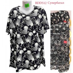 Туніка жіноча трикотаж 5 шт (7-10XL) SeR2152_BDD512