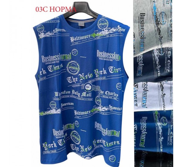 Майка чоловіча трикотаж 5 шт (1-3XL) SeR2152_03C