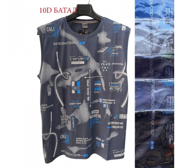 Майка чоловіча трикотаж 5 шт (5-8XL) SeR2152_10D