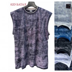 Майка чоловіча трикотаж 5 шт (5-8XL) SeR2152_02D