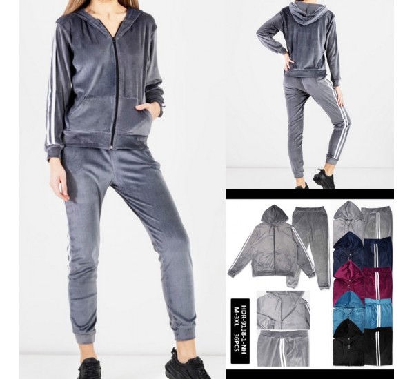 Спорт костюм женский, велюр 6 шт (44-52 р) SeR2152_9138