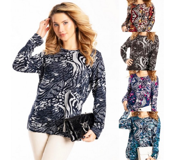 Светр жіночий, кашемір 6 шт (48-56 р) SeR2152_100825