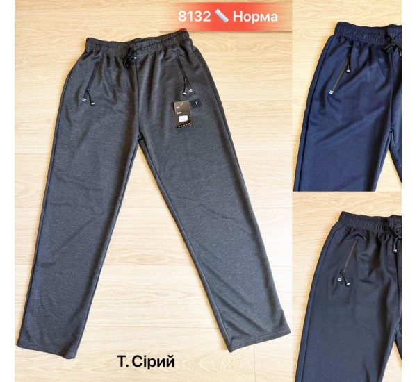 Спорт штаны мужские, двунить 5 шт (46-54 р) SeR2152_8132