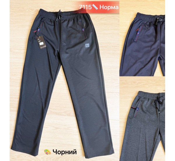 Спорт штаны мужские, двунить 5 шт (46-54 р) SeR2152_7115