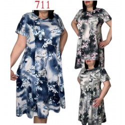 Сукня жіноча, бавовна 5 шт (50-58 р) SeR2152_711