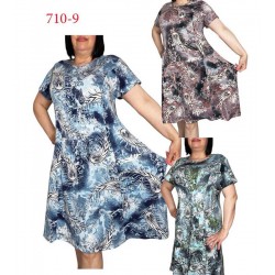 Сукня жіноча, бавовна 5 шт (50-58 р) SeR2152_710-9