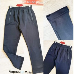 Спорт штани чоловічі, фліс 6 шт (48-56 р) SeR2152_ML07