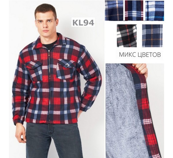 Сорочка чоловіча, хутро 5 шт (48-56 р) SeR2152_KL94