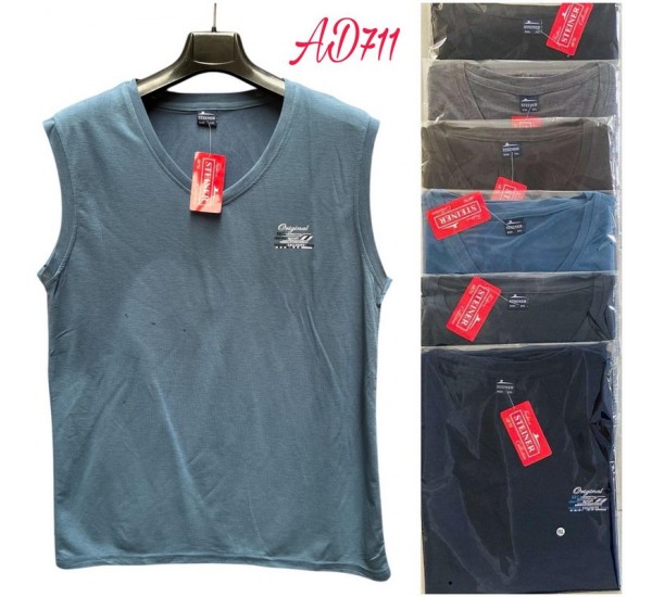 Майка чоловіча трикотаж 5 шт (5-8XL) SeR2152_AD711