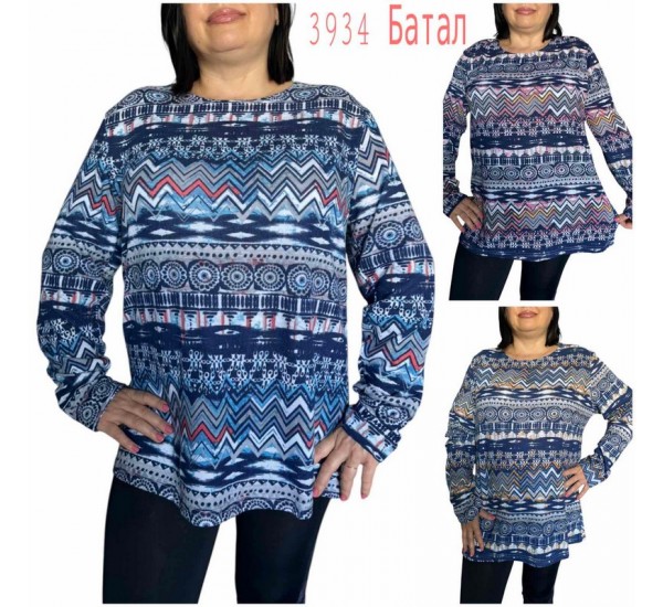 Светр жіночий, кашемір 5 шт (56-64 р) SeR2152_3934