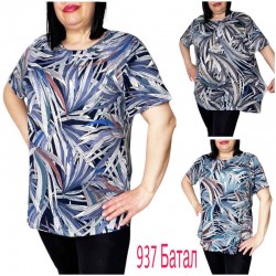 Футболка жіноча, бавовна 6 шт (58-68 р) SeR2152_937