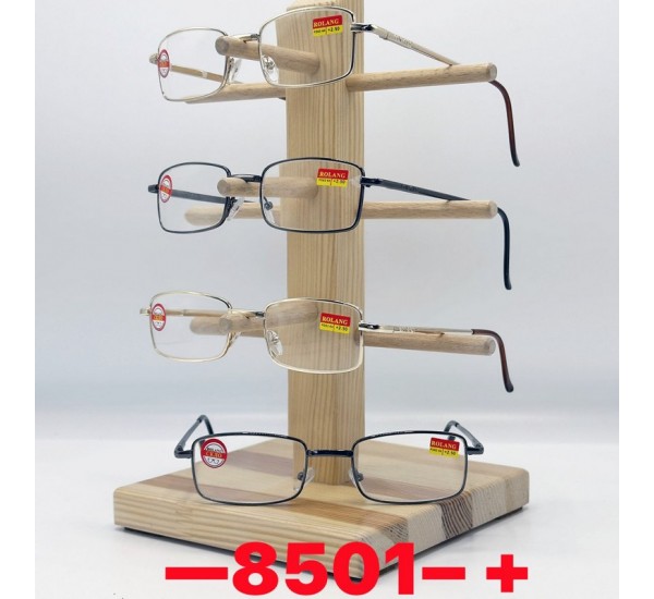 Очки для зрения, стекло 1 шт (от +4,5 до +6) SoH_8501b