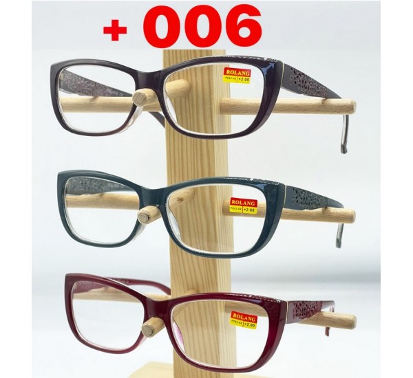 Очки для зрения, пластик 1 шт (от +1 до +4) SoH_006