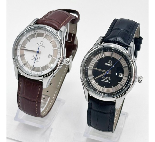 Часы мужские с календарём кварцевые 1 шт SoT_291102