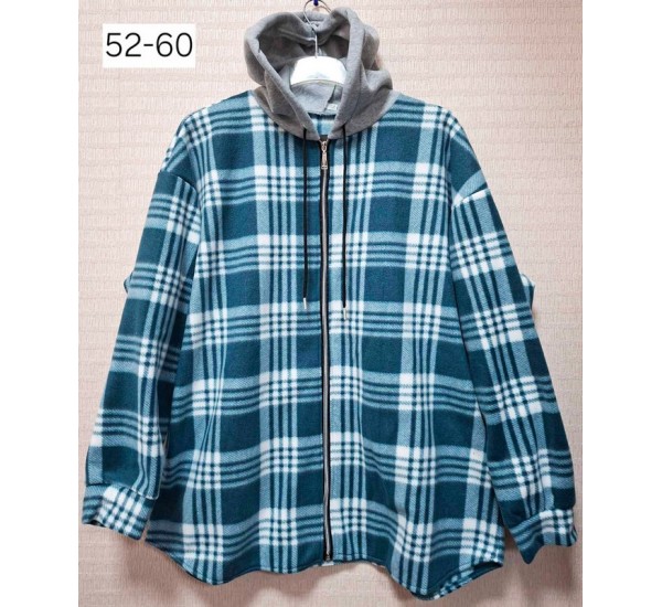 Рубашка на змейке 4 шт (52-60 р) флис StO_170902