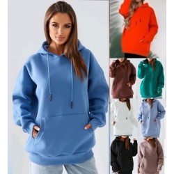 Худі жіночий Оверсайз 9 шт (46-52 р) 3-нитка/фліс StO_170908